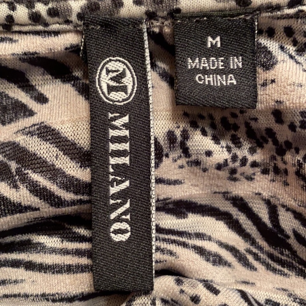 Milano Ruffle Print Top - Picture 5 of 6